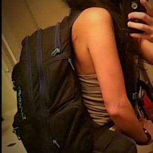 SOLD DAKINE camera back pack, Extra large opening.